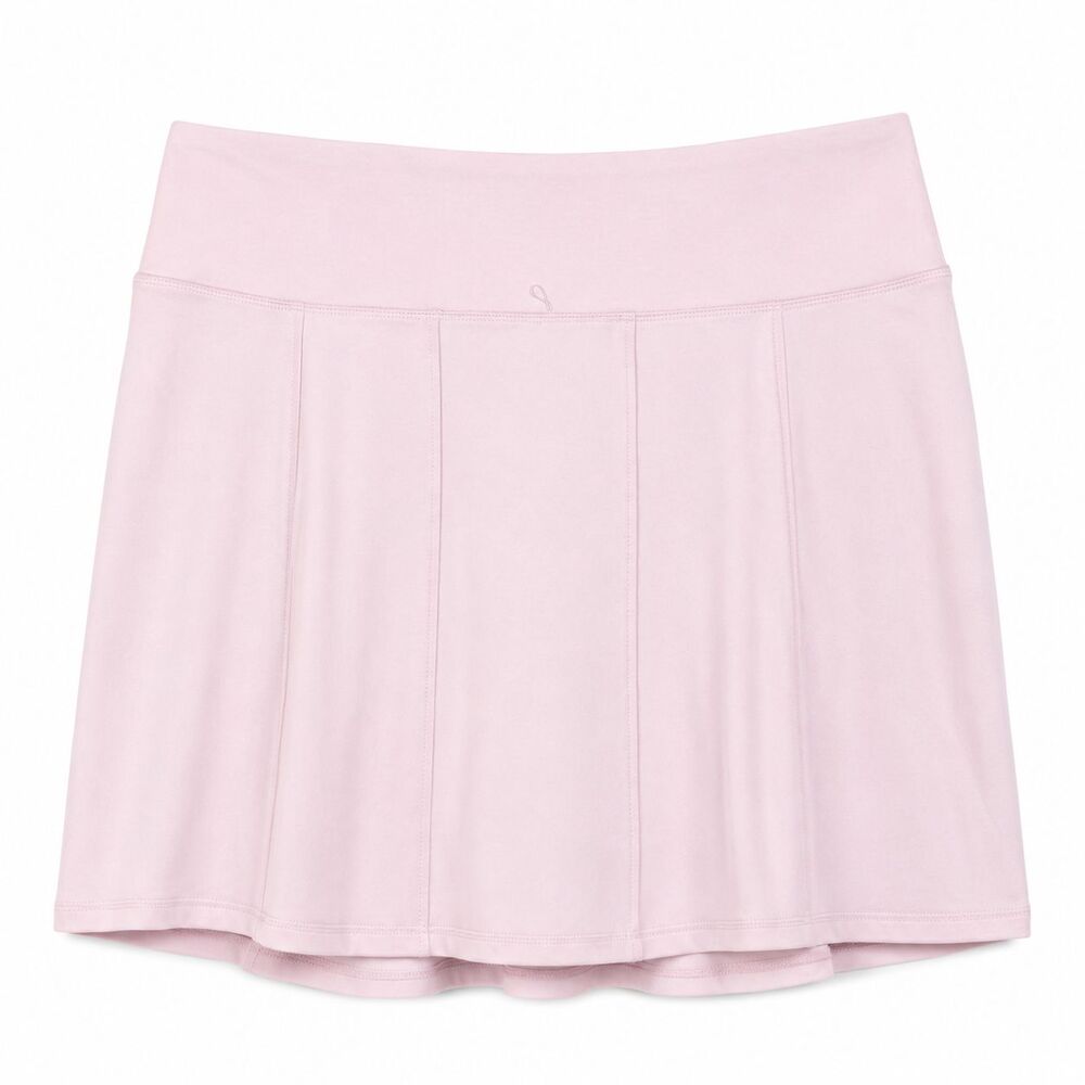 Bally Total Fitness Skort Womens Large Pink Tennis Golf Athletic Pleated Skirt
